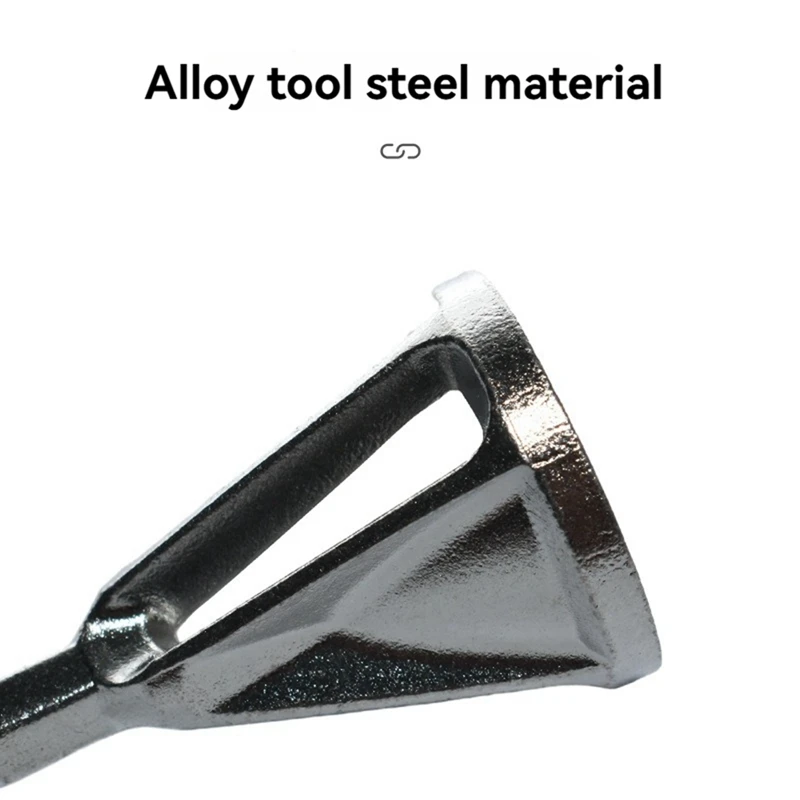 ABJI-3Pc Triangular Handle Length Of 18Mm Except For Burr Screw Polishing Drill Chamfering Tool Suitable Diameter Of 6-19Mm