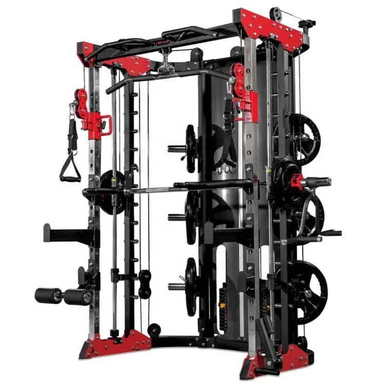 Plate loaded Professional Multi Functional commercial Multifunctional Smith Machine