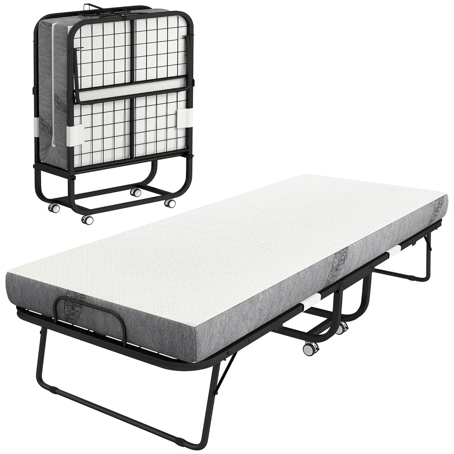 Folding Bed With Ma…