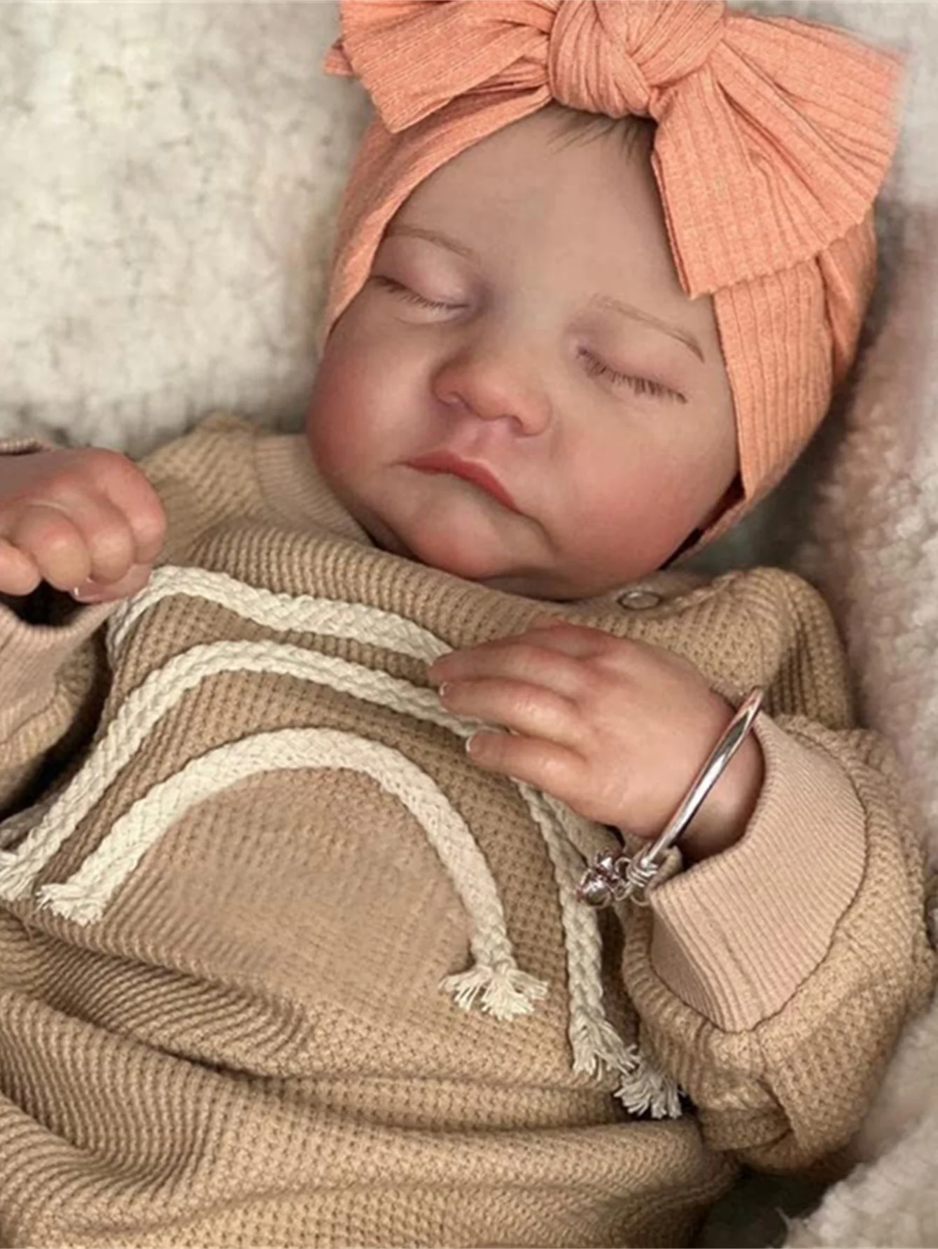 43cm Levi Lifelike Reborn Baby Doll Handmade 3D Painted Skin Full Body Silicone Vinyl Body Bebe Newborn Finished Doll Gift