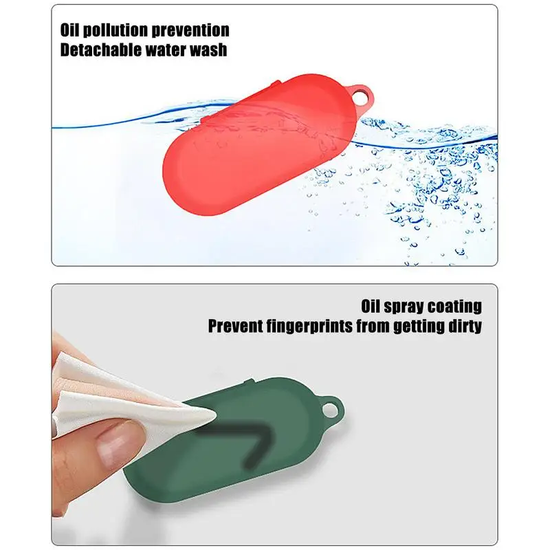 Silikonowy futerał ochronny dla Jabra Elite 5 słuchawki bezprzewodowe futerał ochronny obudowa obudowa chroniące przed kurzem