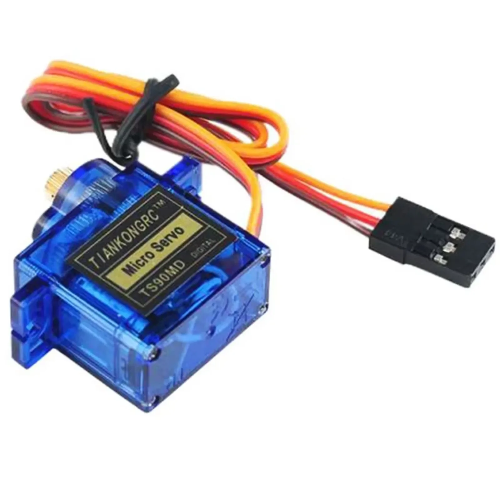 10PCS TS90MD 9g Digital Micro Servo Full Metal Gear 90/180/270/360° PWM Control for RC Robot Plane