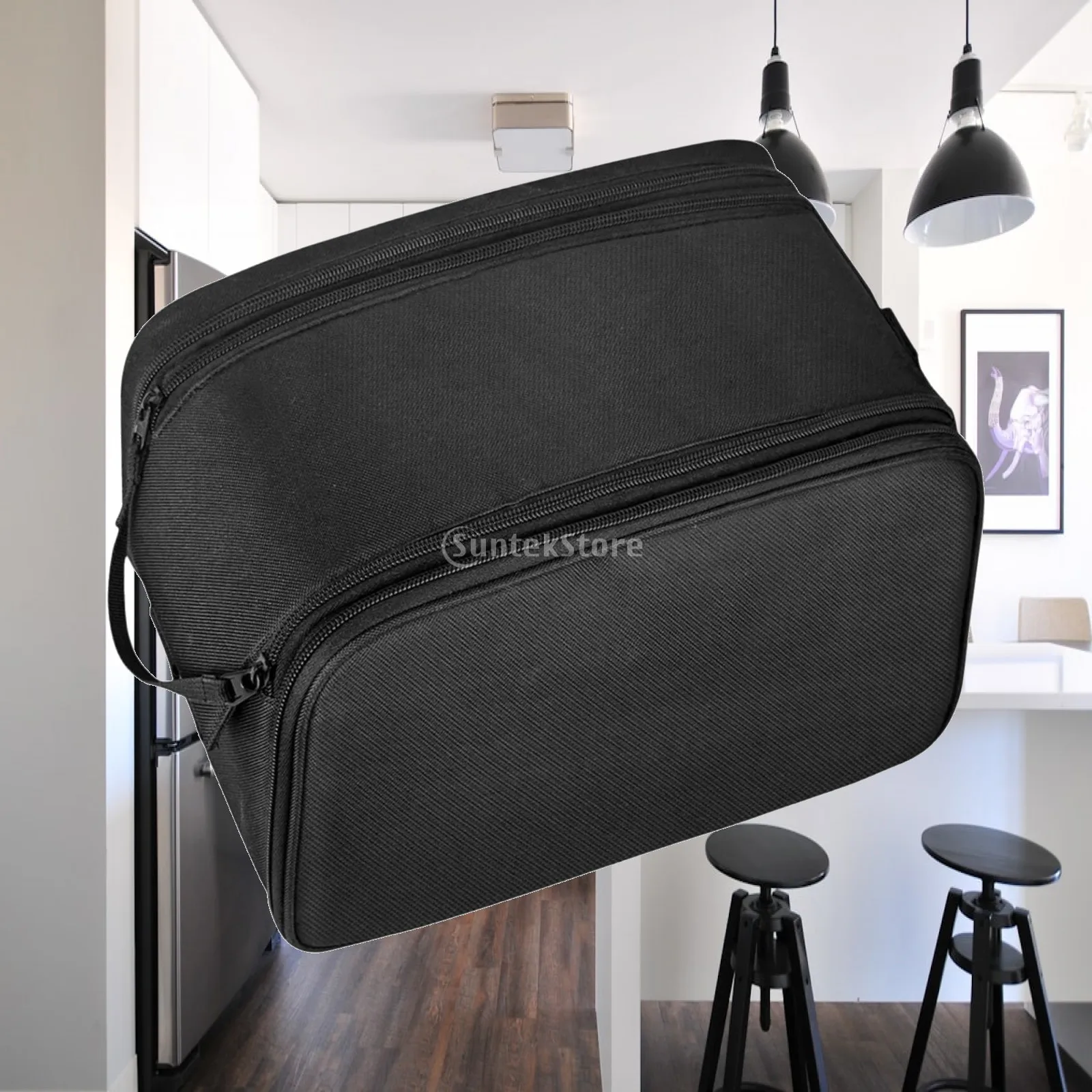 

Cpap Travel Bag Organizer Multi Compartments Shockproof Zipper Closure Cpap Carrying Case