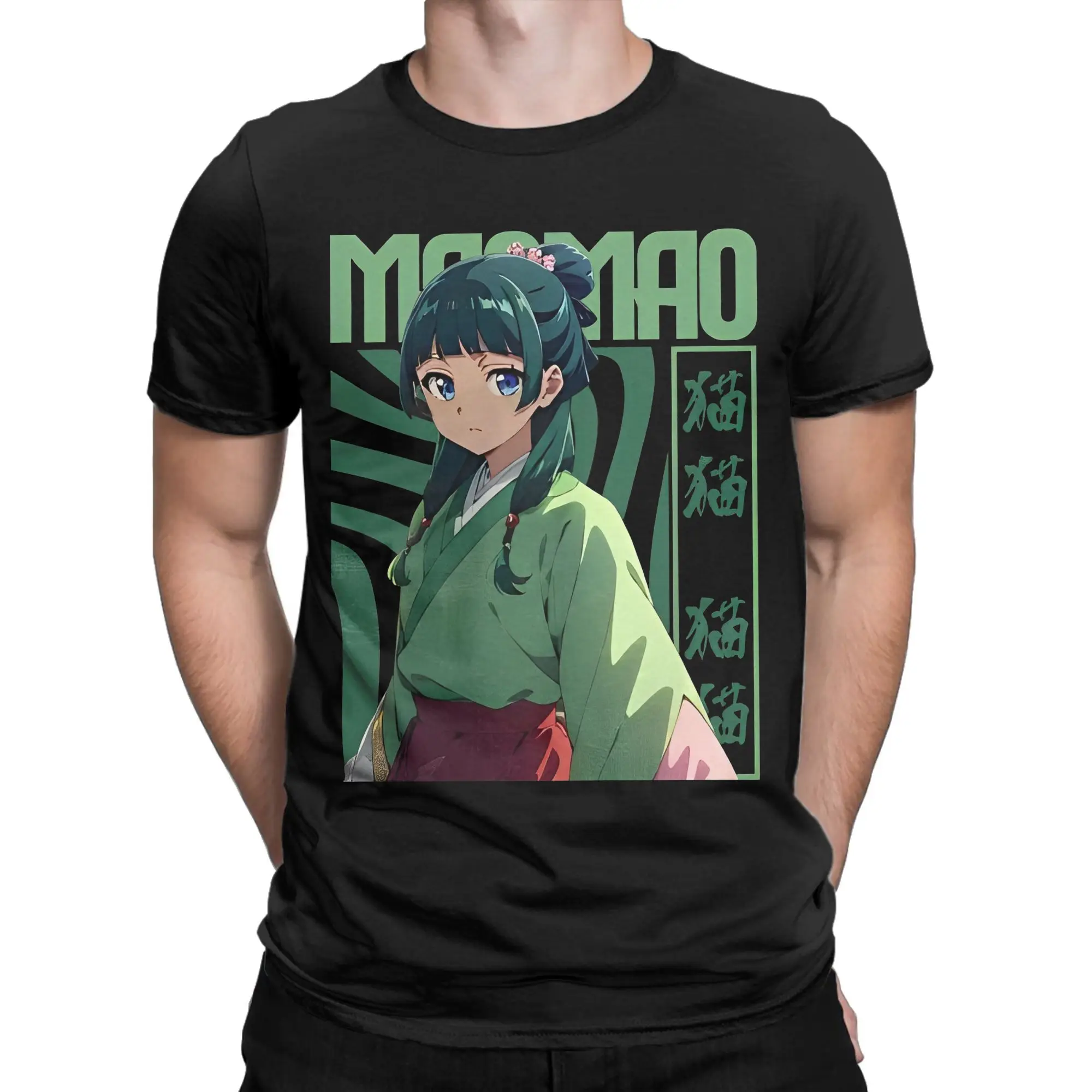 Kusuriya no Hitorigoto Anime T Shirts Cotton T-Shirt Crew Neck The Apothecary Diaries Tee Shirt Short Sleeve Clothes New Arrival