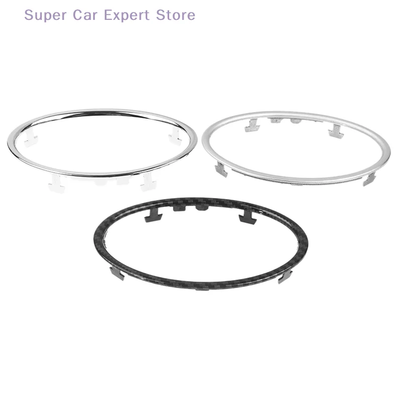 

Set of 4 Car AC Outlet Adornment Ring Stickers for Ford Focus 2 MK2 2009-2013 Auto Decorative Accessories