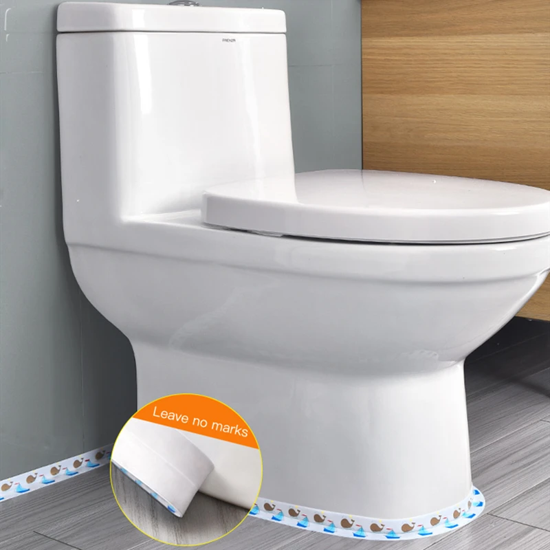 الحمام بالوعة المطبخ التصحيح ملصق النفط واقية مقاوم للماء مكافحة العفن الشريط كونترتوب المرحاض الفجوة ملصقات التماس ذاتية اللصق