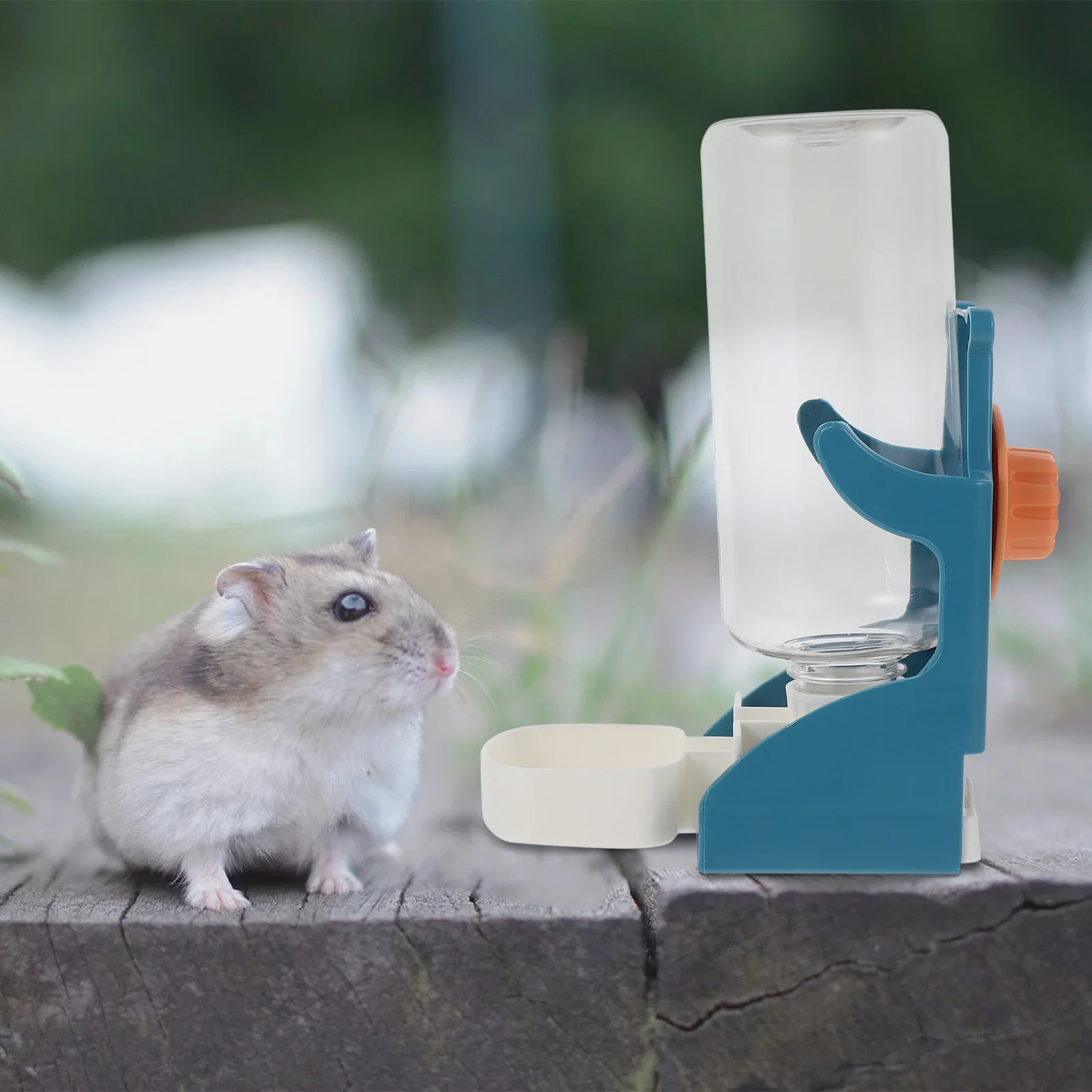 

1pc Pet Drinking Fountain Lightweight Durable Pp Automatic Water Feeder For Cat Dog Rabbit Hanging Design Pet Supplies