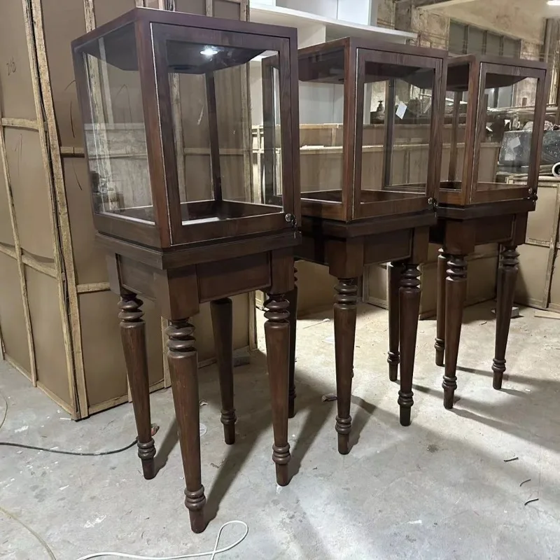 خمر مجوهرات الخشب مكافحة عرض ناكاجيما عرض اليشم مجوهرات اليشم مجوهرات خزانة زجاجية