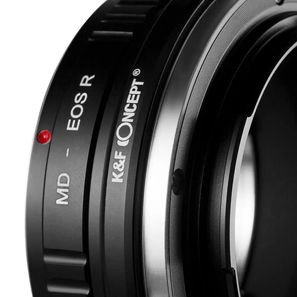 K & F Concept MD a EOS R adaptador de lente Minolta MD MC SR lente de montaje a Canon EOS RP R5II R1 R3 R5 R50 R6 R6II R7 R8 R10 R100