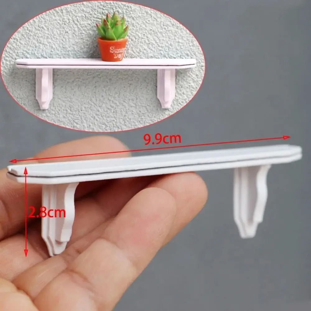 

Wooden Dollhouse Storage Rack Doll Furniture Storage Rack Dollhouse Wooden Hanging Cabinet Romantic Towel Rack