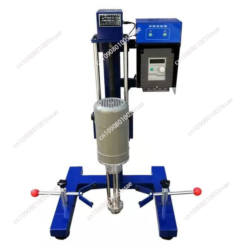 750W 8KG Lab Stirring Machine Multi-purpose Disperser Digital Display Timing Automatic Lifting High-Speed Frequency Conversion