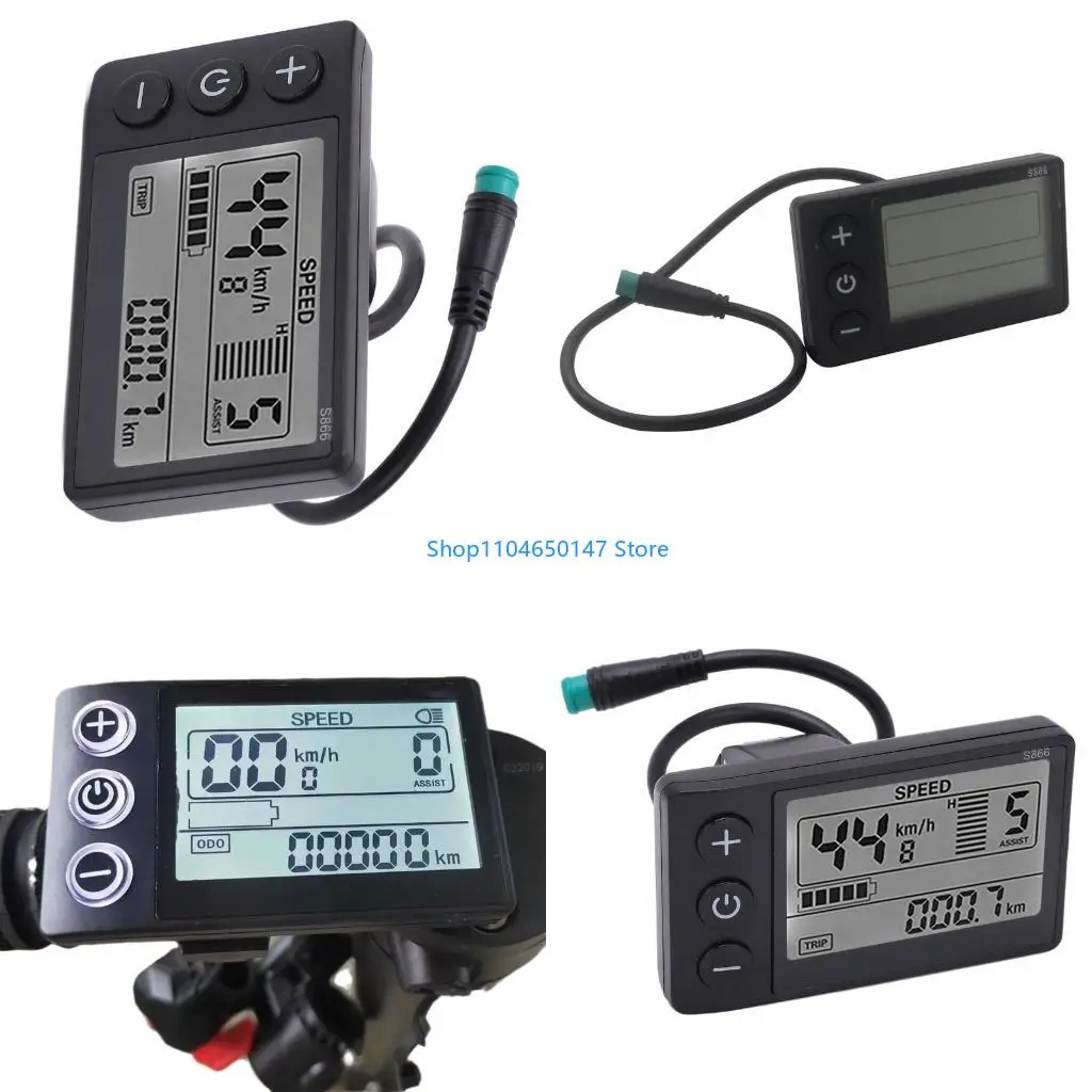 

Easy Установите Dashboards Scooters ЖК -экраны
