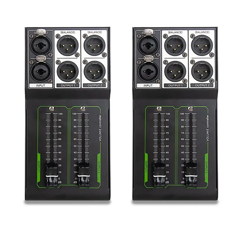 

[AAAE 2026] 2X Пассивный контроллер громкости без шумов, без потерь качества звука на входе и выходе, микшер с регулировкой громкости