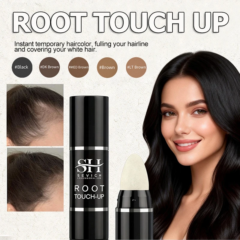 Hairline Powder Instantly Root Cover Up Natural Hair Filling Powder Stick Hair Loss Product Cover Instant Hair Fluffy Powder