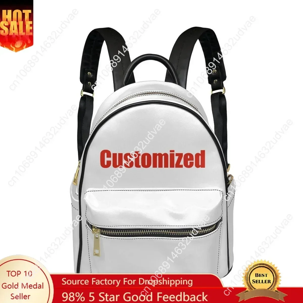 Ozzy Osbourne PU Backpack Women Men Knapsack Back To The Beginning Personalized Image Double Shoulder Bag Rucksack Gift Daypack