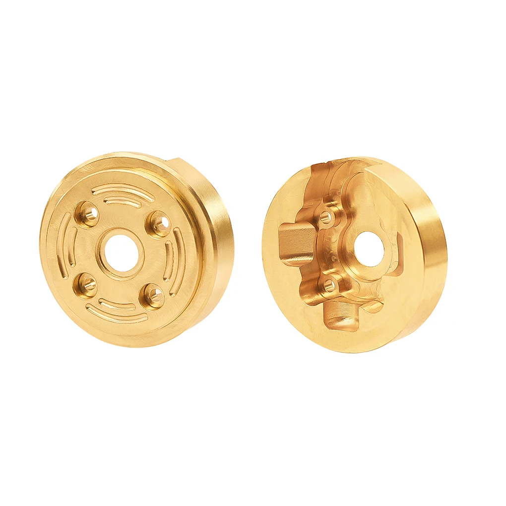 

RCGOFOLLOW 2x Brass Portal Axle Counterweight Balance Weight for FMS 1/24 POWER WAGON FCX24 FCX18 RC Crawler Buggy Car Parts