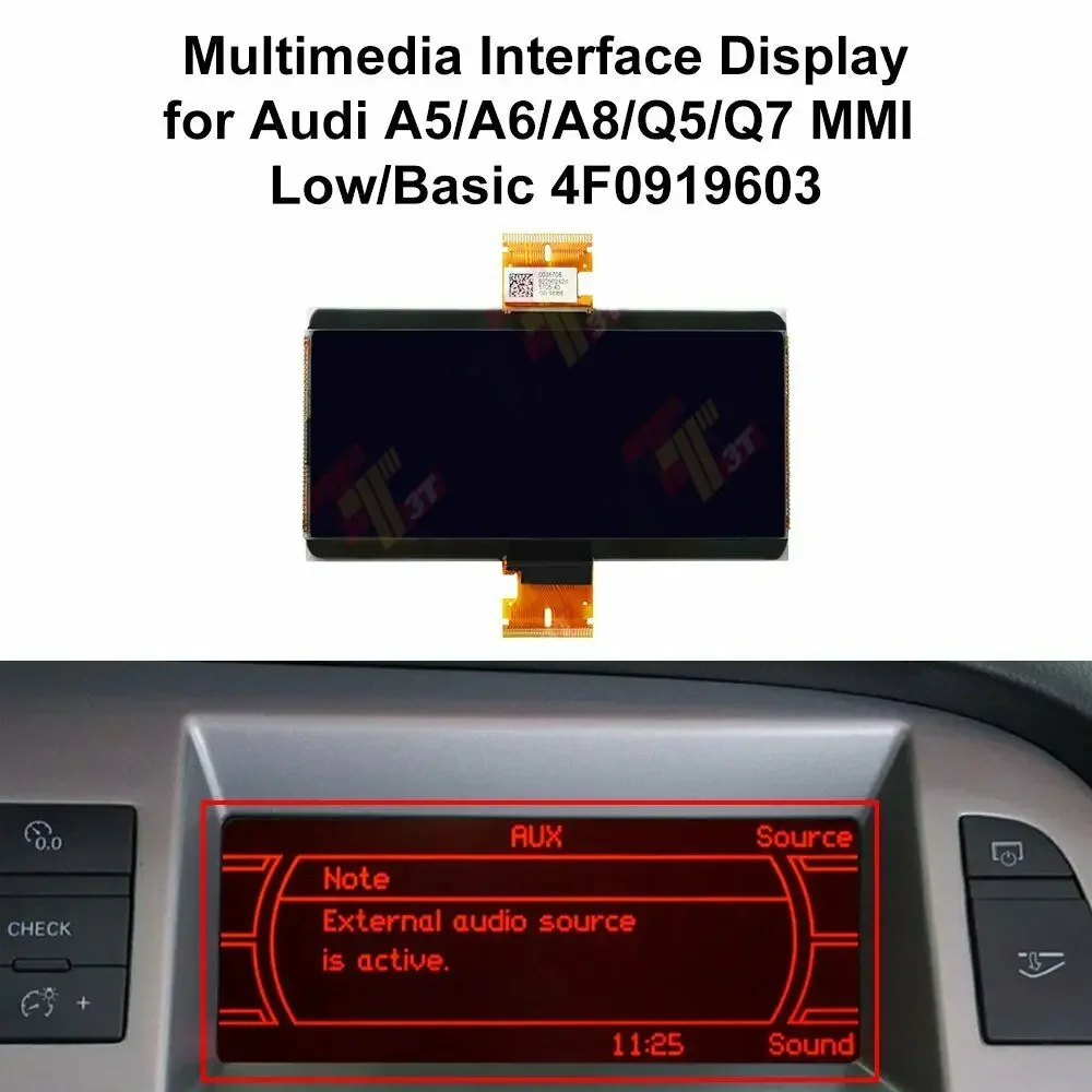 

Multimedia Interface LCD Display for Audi A5/A6/A8/Q5/Q7 "MMI" Basic 4F0919603