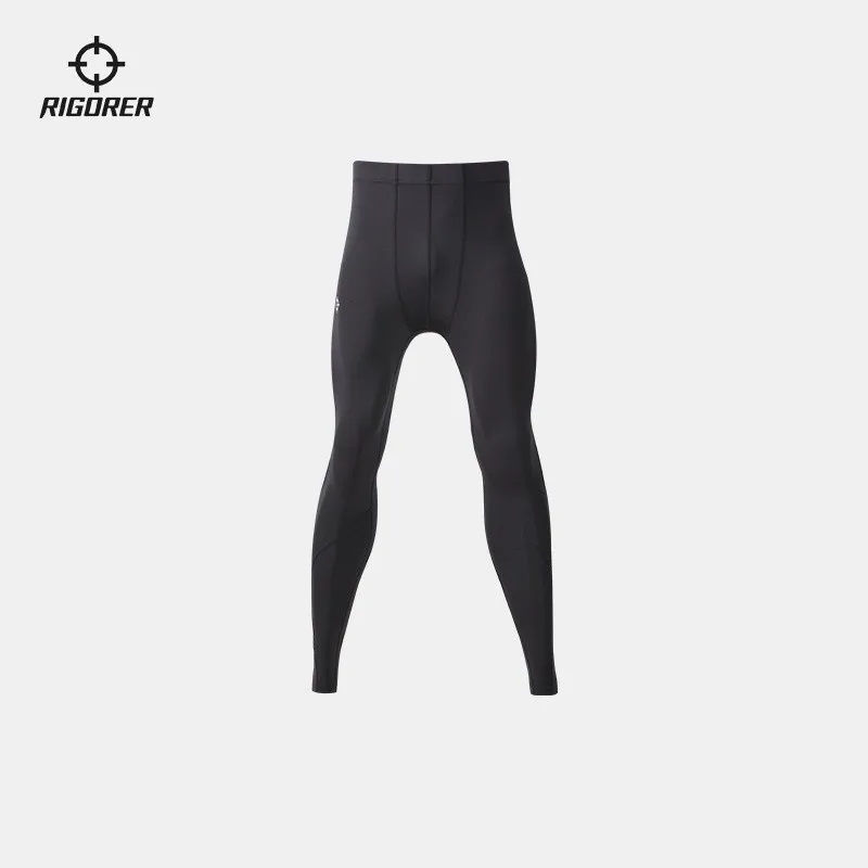 

RIGORER Compression Trousers Men's Fitness Running Basketball Leggings Yoga High Elastic Breathable Tight Pants Z121311403