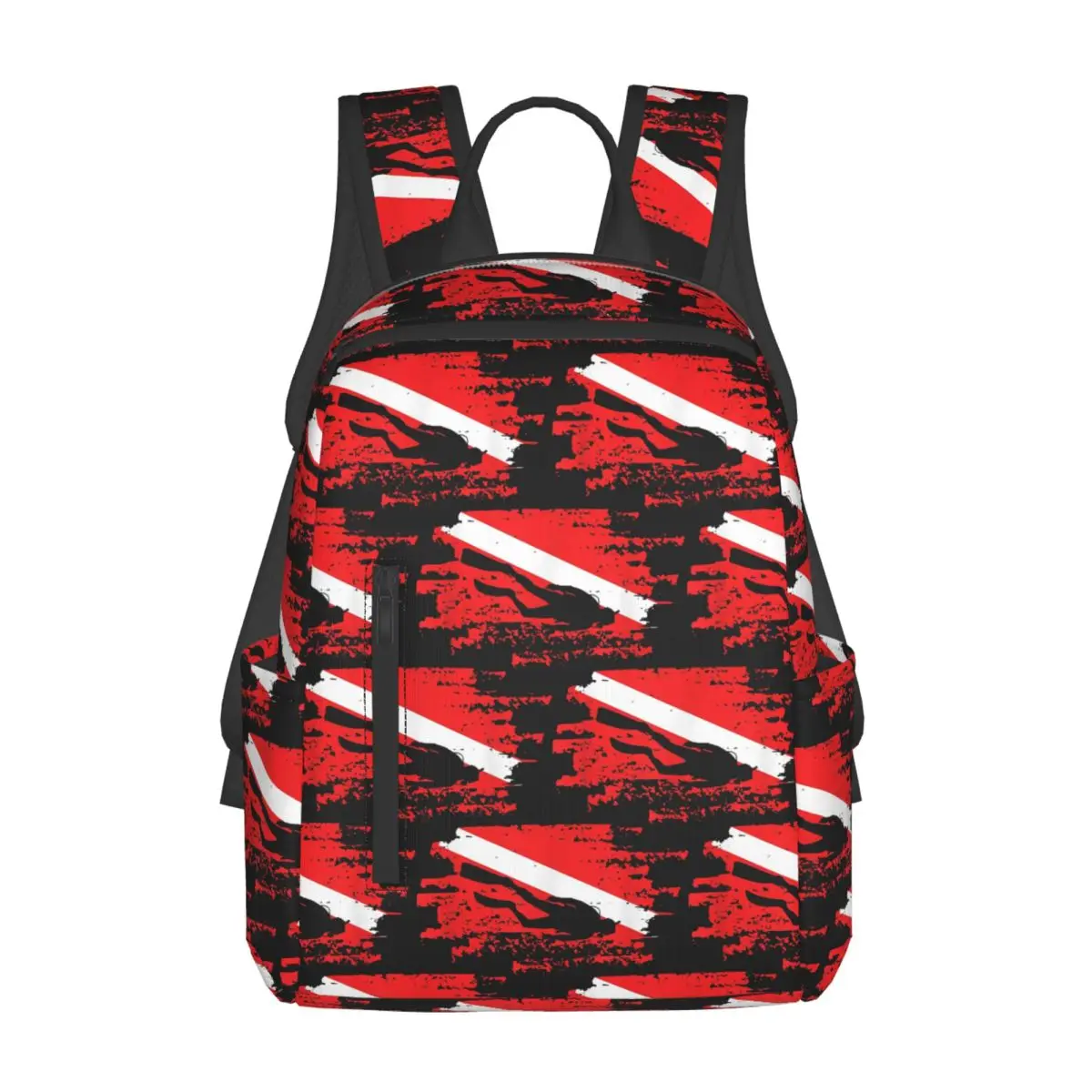 スキューバダイビング-ダイバーダウンフラッグ-マリンダイバー-ダイビングバックパック-デイパック-大容量-ブックバッグ-スクールバッグ-ショルダーバッグ-メンズ-レディース