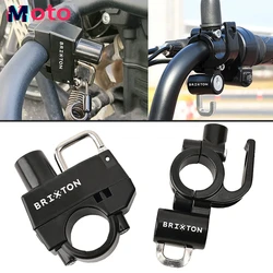 Fit For Brixton Cromwell 125 1200 Crossfire Storr 500 Sunray Felsberg 125 250 SK 8 Motorcycle CNC Helmet Lock Anti-Theft Helmet