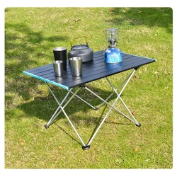 Portable Camping Desk Outdoor FoldableTable For Ultralight Aluminium Hiking Climbing Fishing Picnic Folding Tables