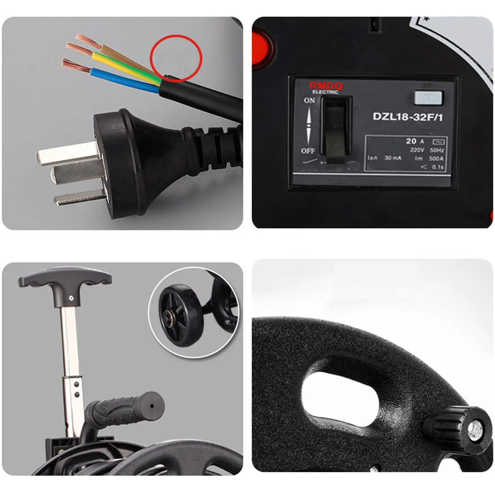 Cord Storage Wheel for Mobile Cable Management And Organization