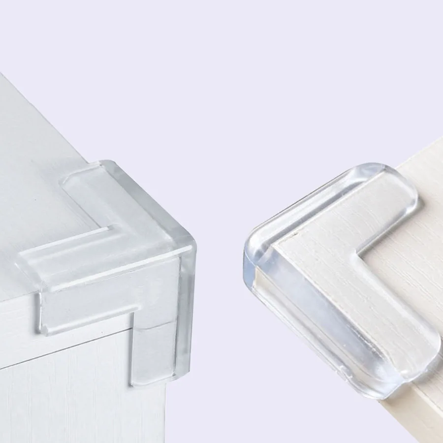 12 قطعة سلامة الطفل البلاستيكية حامي الجدول ركن نافذة حافة غطاء للحماية المضادة للتصادم حافة الحرس