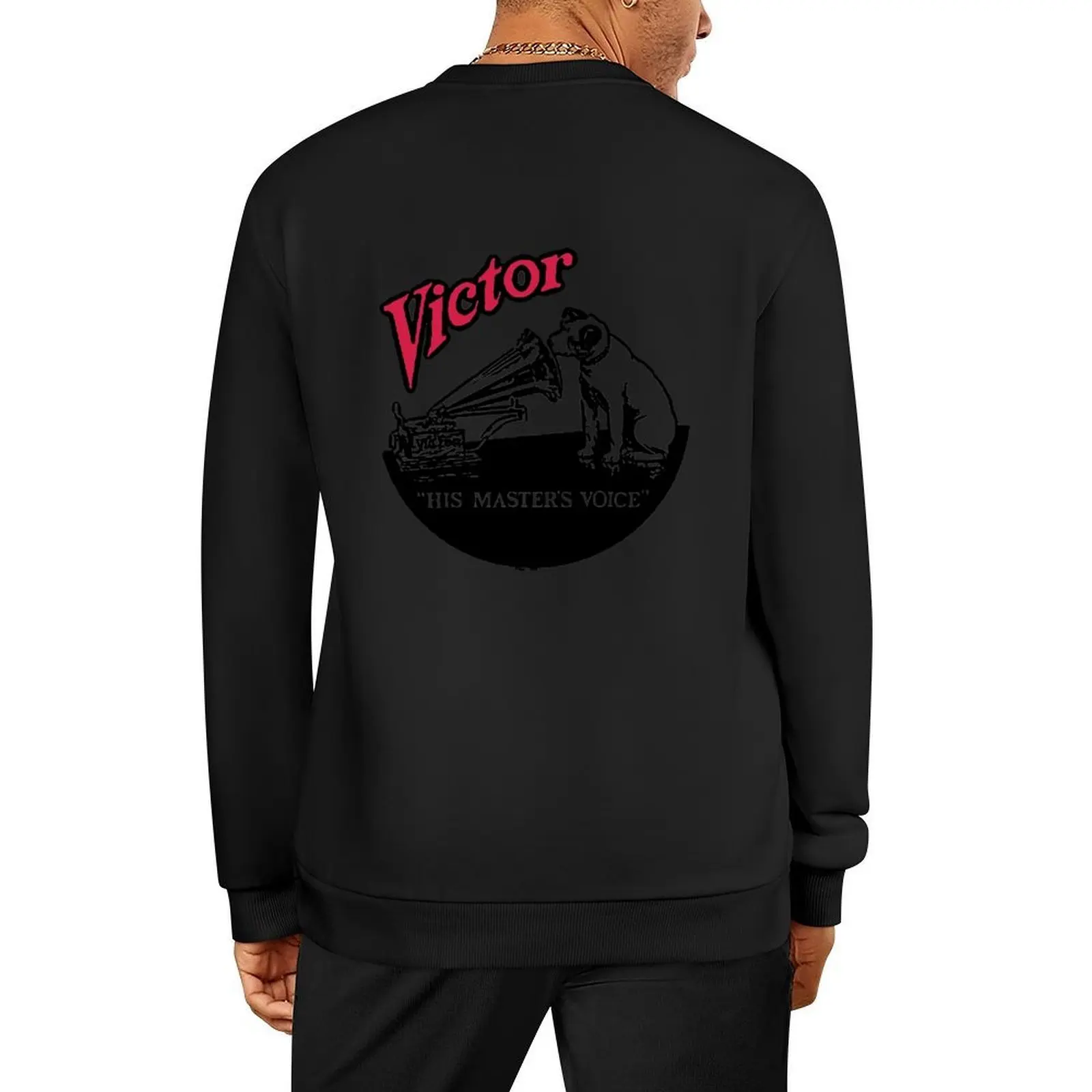 

Victor His Master's Voice Pullover autumn blouse men's sweat-shirt set anime clothes sports sweatshirt man