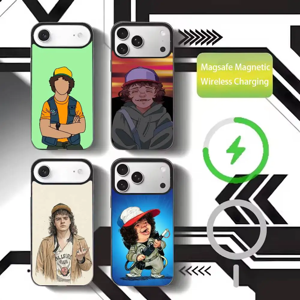 

COOL Dustin Phone Case For iPhone17,16,15,14,13,12,11 Plus,Pro Max Magnetic For Magsafe Wireless Charging