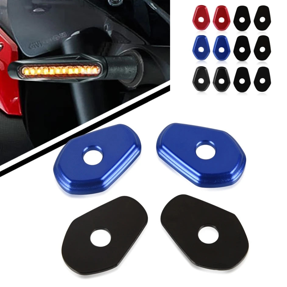 

Motorcycle DR-Z 400 SM 2005 2006 2007 Adapters Turn Signals Front turn Signal Mount Plates For Suzuki GSF 600 S Bandit 2000-2004