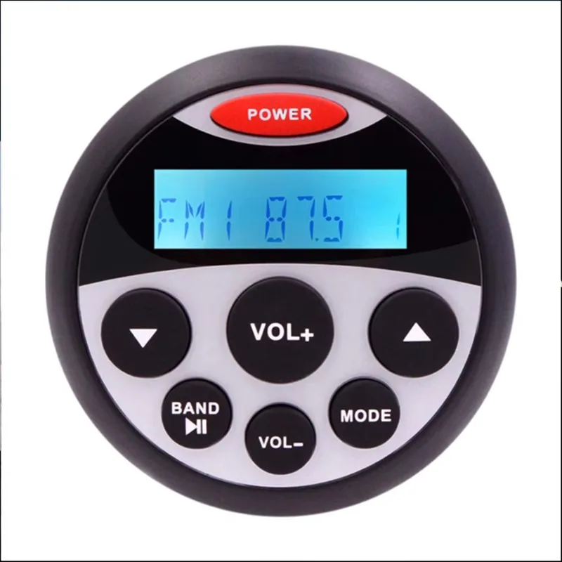 IP66 Waterproof 4‑Channel Marine Stereo System H804 H059 4x20W AM FM USB Radio With 3 Inch Marine Grade Speakers