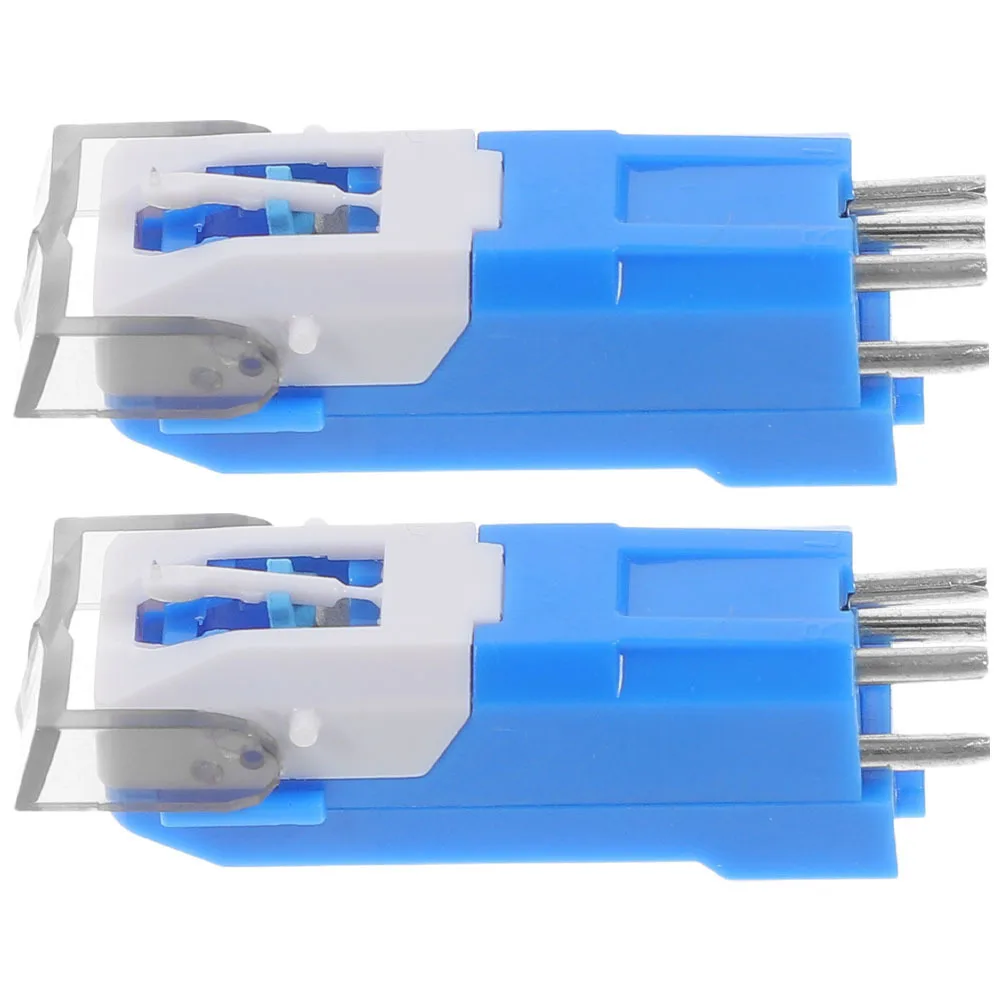 

2Pcs Replacement Turntable Needle Durable Record Player Stylus for Vintage Vinyl Phonograph Needle Record Player Needles