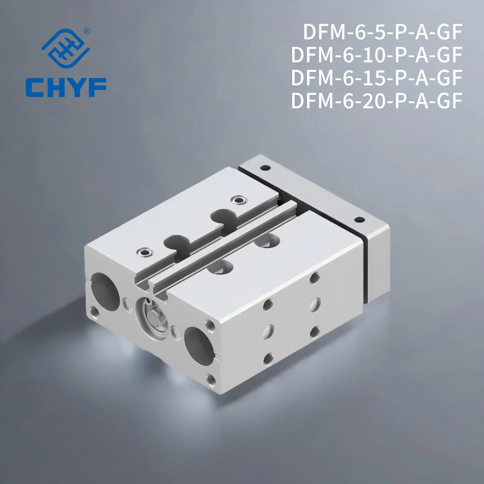 

CHYF DFM Series Guided Drive Air Cylinder Precise Guidance Torque/Lateral Force Absorption