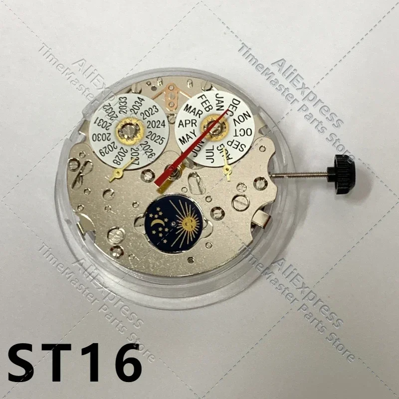 

New Tianjin Seagull T16 Calendar Movement 3/6/9 Small Seconds ST16 Six Pin Automatic Mechanical Movement Watch Accessories