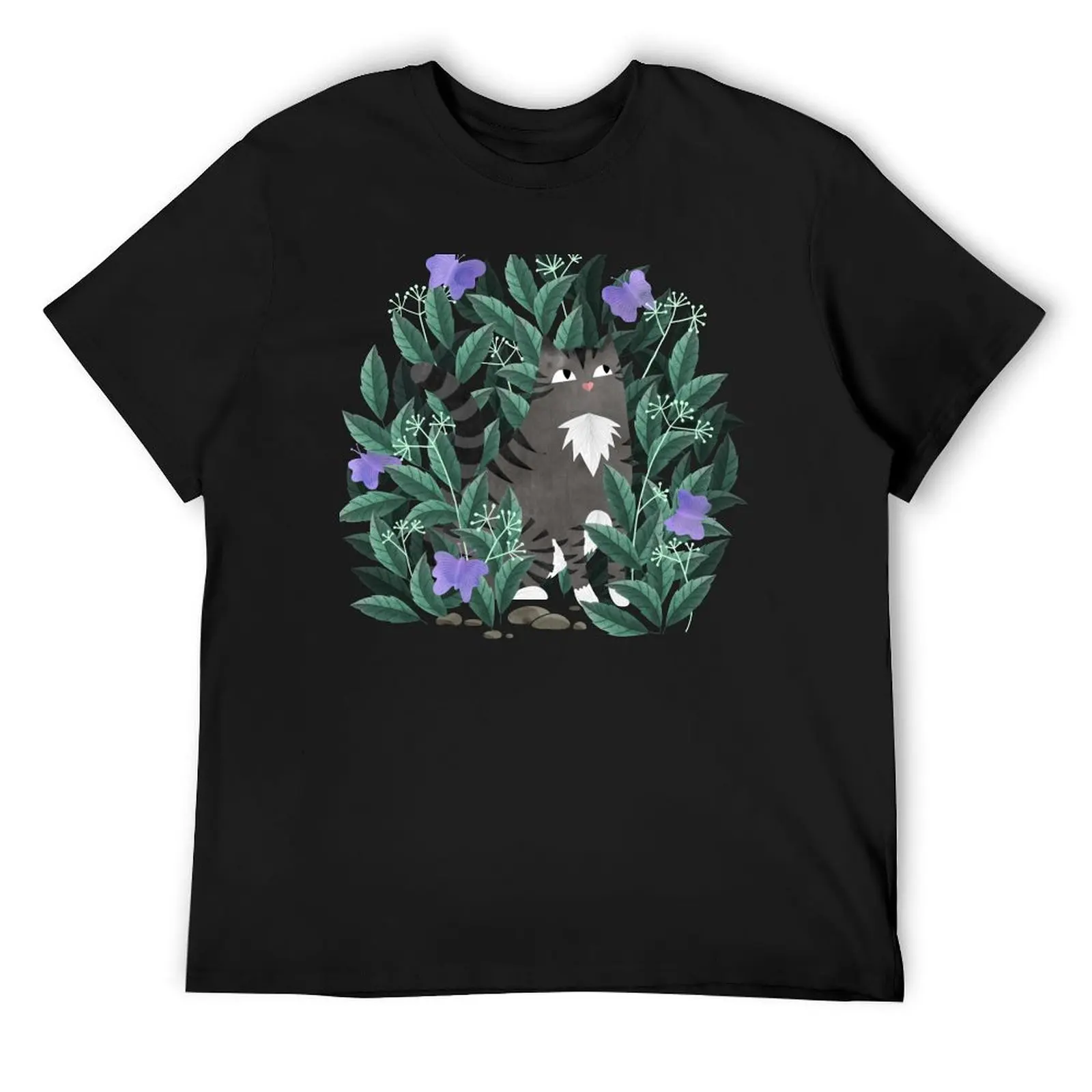 

Butterfly Garden (Lavender Butterfly Version) T-Shirt graphic t shirt vintage quick-drying t shirts for men pack