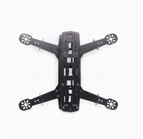 Angeltoy 250mm com braço de 3mm ou 4mm Kit de estrutura de quadricóptero de fibra de carbono para ZMR250 QAV250 FPV Drone Betaflight INAV