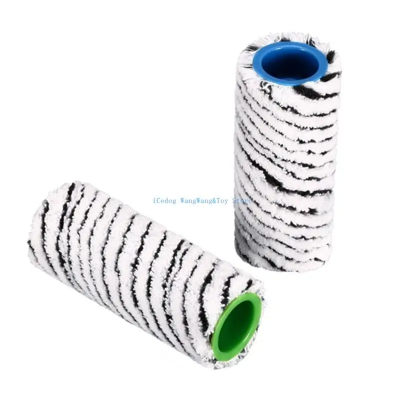MOLF Main Brush Compatible for FC3 FC5 FC7 Mopping Machine Sweeper Robot Vacuum Cleaner Roller Brush Home Cleaning Tool 1Pair