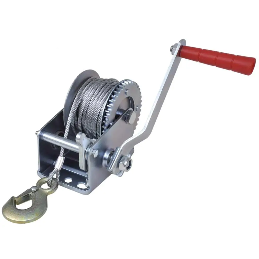 360 kg Hand Winch - Durable Manual Winch for Heavy Lifting and Towing