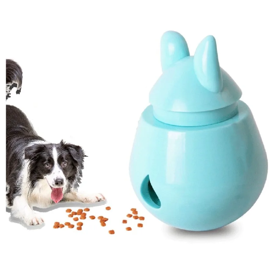 

Pet Tumbler Food Leaking Toy Dog Interactive Puzzle Toy Bite Resistant Iq Training Toy