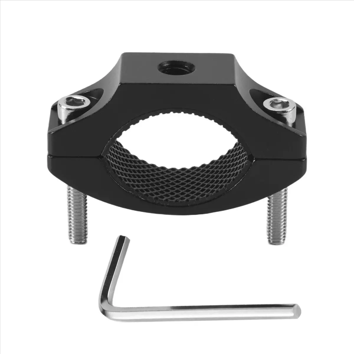 ABGN 360 Degree Bicycle Motorcycle Handlebar Clip Mount Pipe Clamp Bracket for 9 / 8 for Action Camera