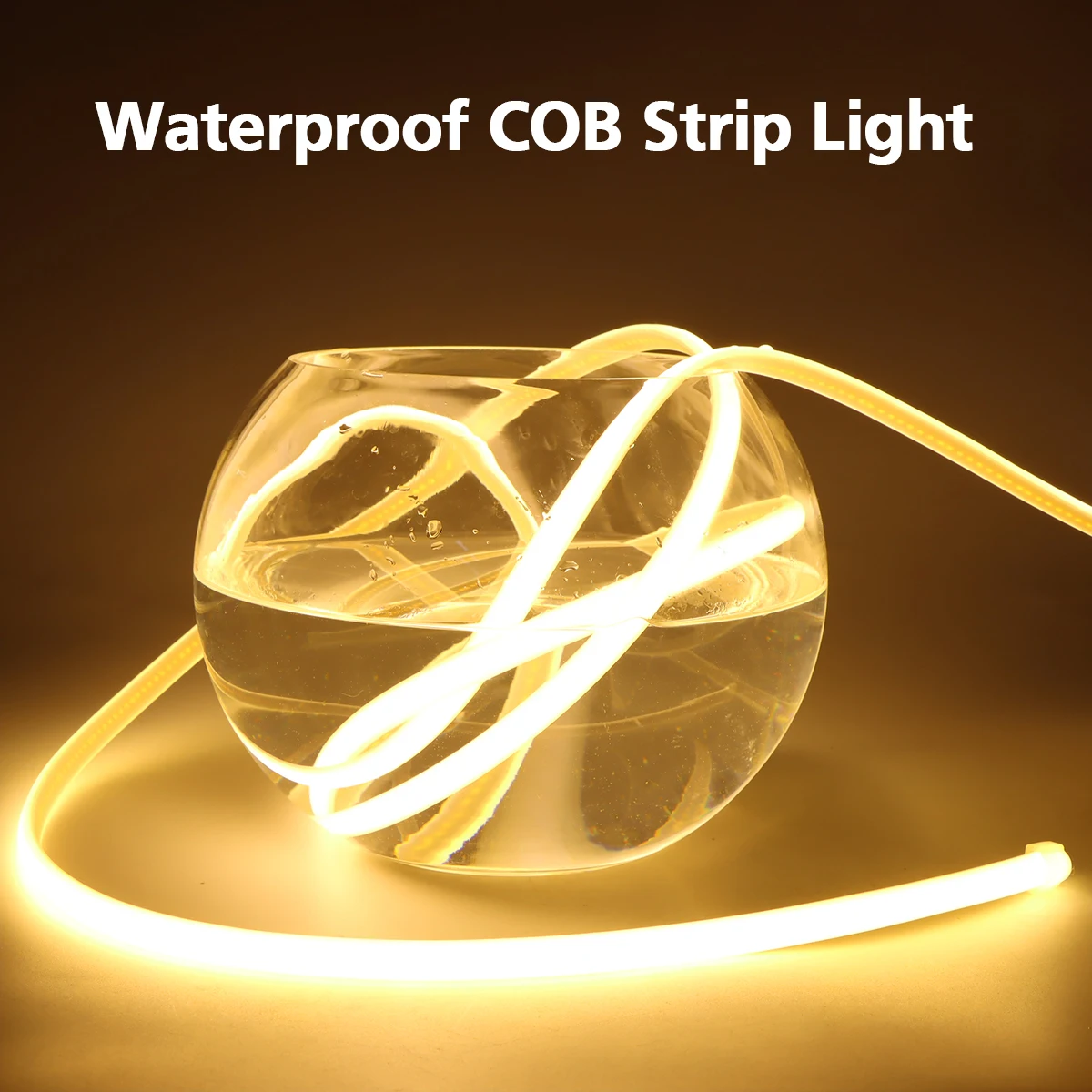 10M 20M 30M COB Neon Strip Licht 288LEDs/M Pure Siliconen Buis Waterdicht Zacht 220V 110V String Lamp Voor Tuin Villa Yard Zwembad