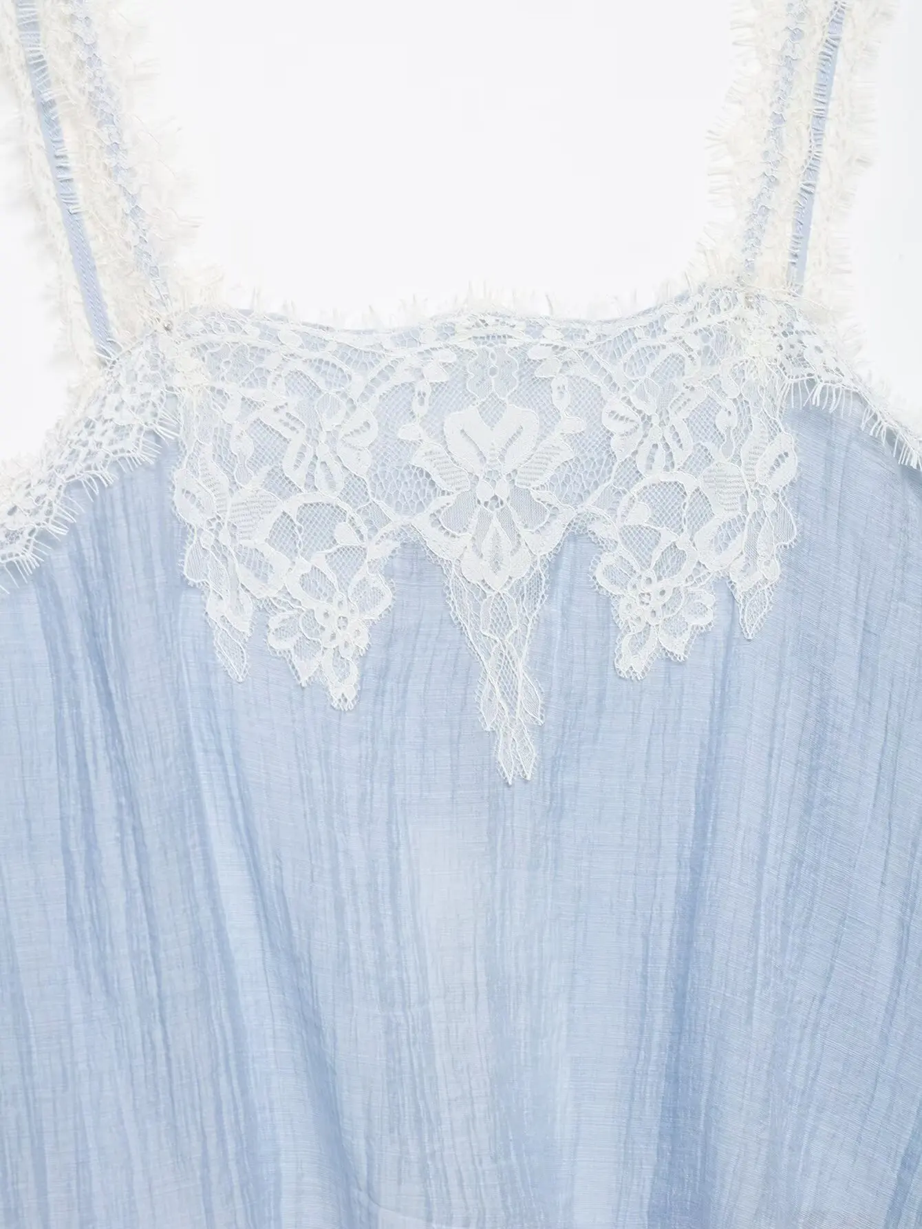 KONDALA Damen Sommer-Urlaubsrock-Set: Elegantes, einzigartiges Spitzen-Camisole und langer Rock – Trendiges, schickes Freizeit-Rock-Set für Damen 2026 – Detail 10
