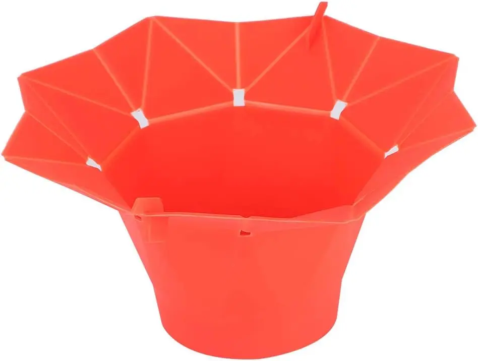 وعاء الفشار، وعاء الفشار الأحمر القابل للطي لفرن الميكروويف، وعاء الفشار DIY من السيليكون لصنع الفشار