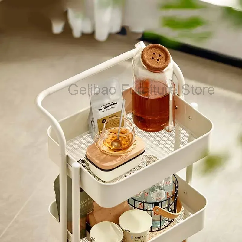 Food Truck Salon Trolley Kitchen Island Basket Cart Organization Partitions Kitchen Island Storage Carrello Attrezzi Furniture