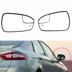 Heated Side Wing Mirror Glass Rearview Left Driver/Right Passenger Side For Ford Fusion 2013-2020 DS7Z-17K707-F/DS7Z-17K707-B