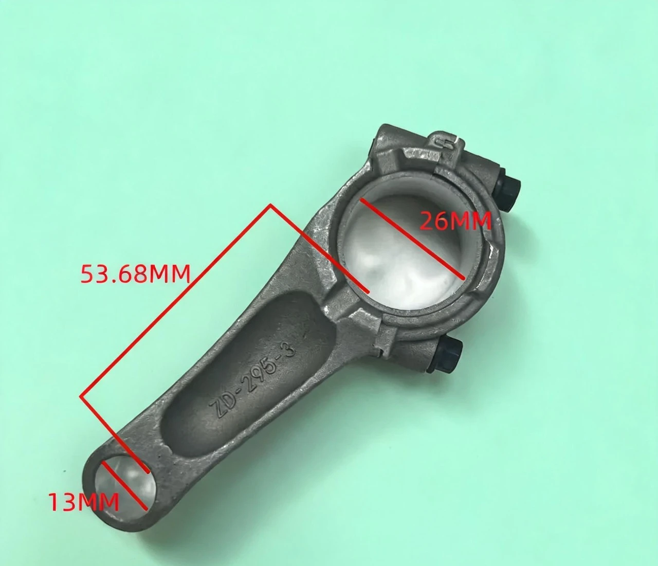 Connecting Rod ZD‑295‑3 For Ducar Dajiang Zongshen DV150 DV160 NP150 150CC Generator Engine Spare Part
