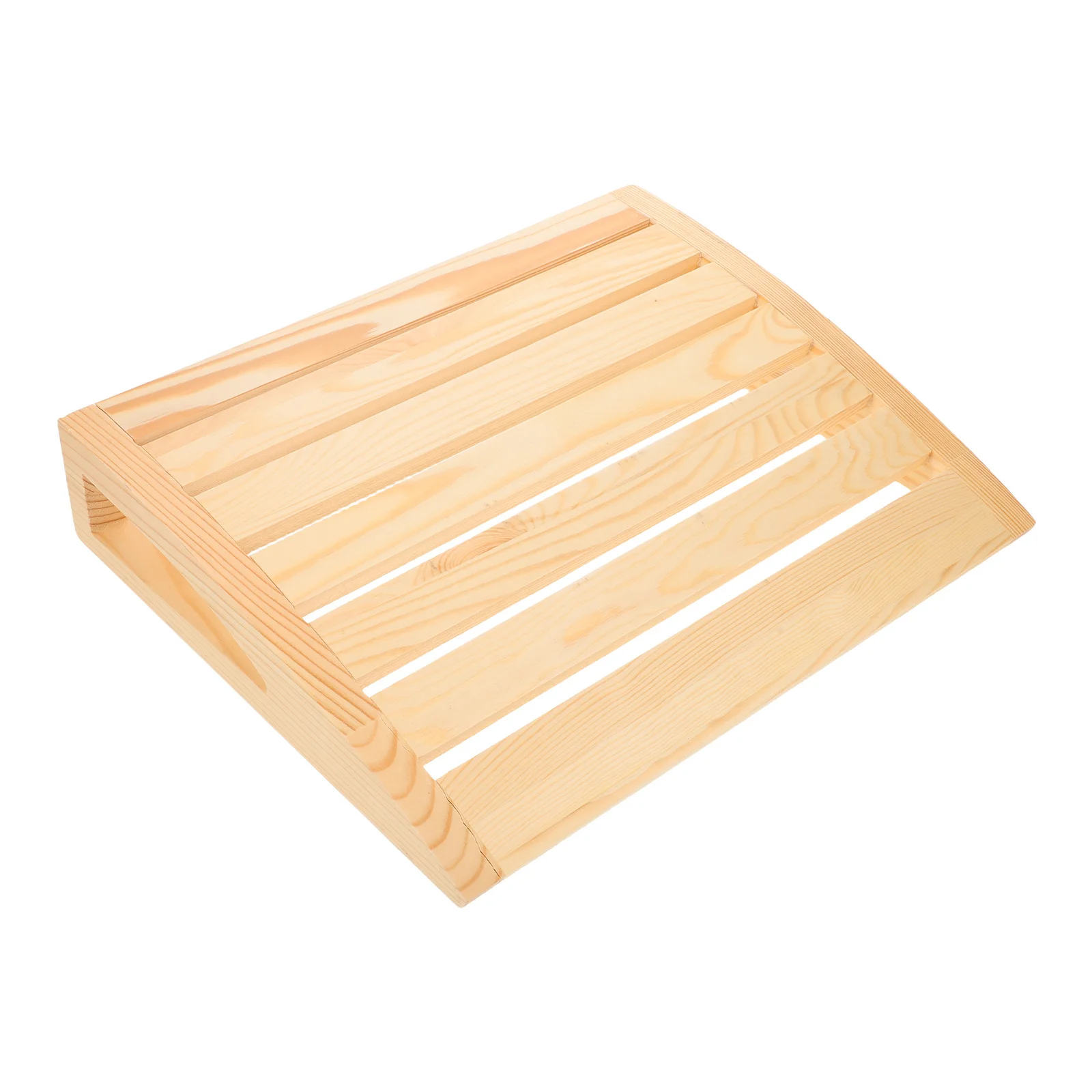 

Handmade Wooden Sauna Pillow Ergonomic Neck Lumbar Support for Sauna Bathing High Temperature Resistant Moisture Wicking Comfort