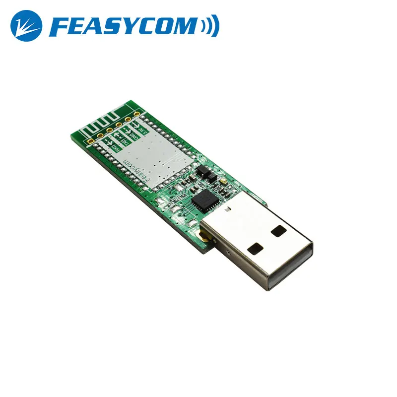 FEASYCOM High Speed Bluetooth 5.0 USB Dev Board Support HID BLE Wireless IoT Data Transmission