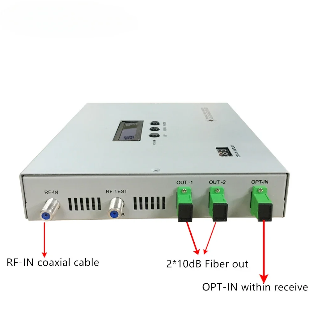 High Quality Price  Optical Transmitter 1550nm Catv System Mini Transmitter