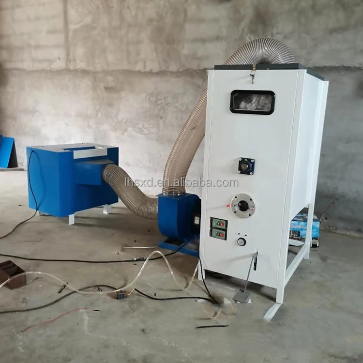 وسادة ماكينة حشو الألياف ماكينة شحن القطن حشو القطن 12/16/19/28/38 مللي متر ألعاب من نسيج مخملي آلة حشو